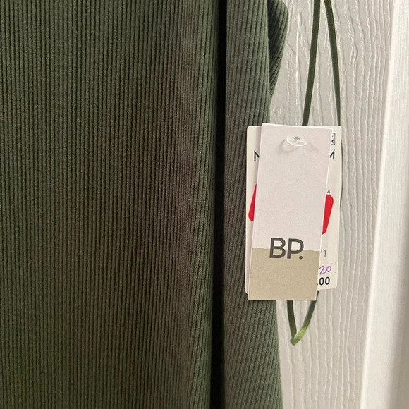 Hunter Green BP Jersey Dress Size L NWT - Picture 2 of 4